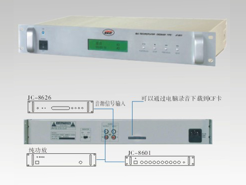 JC-8631    MP3录音 播放机(普通型)